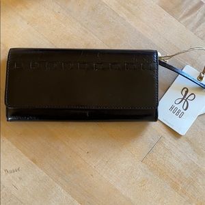 Black hobo wallet. NWT.